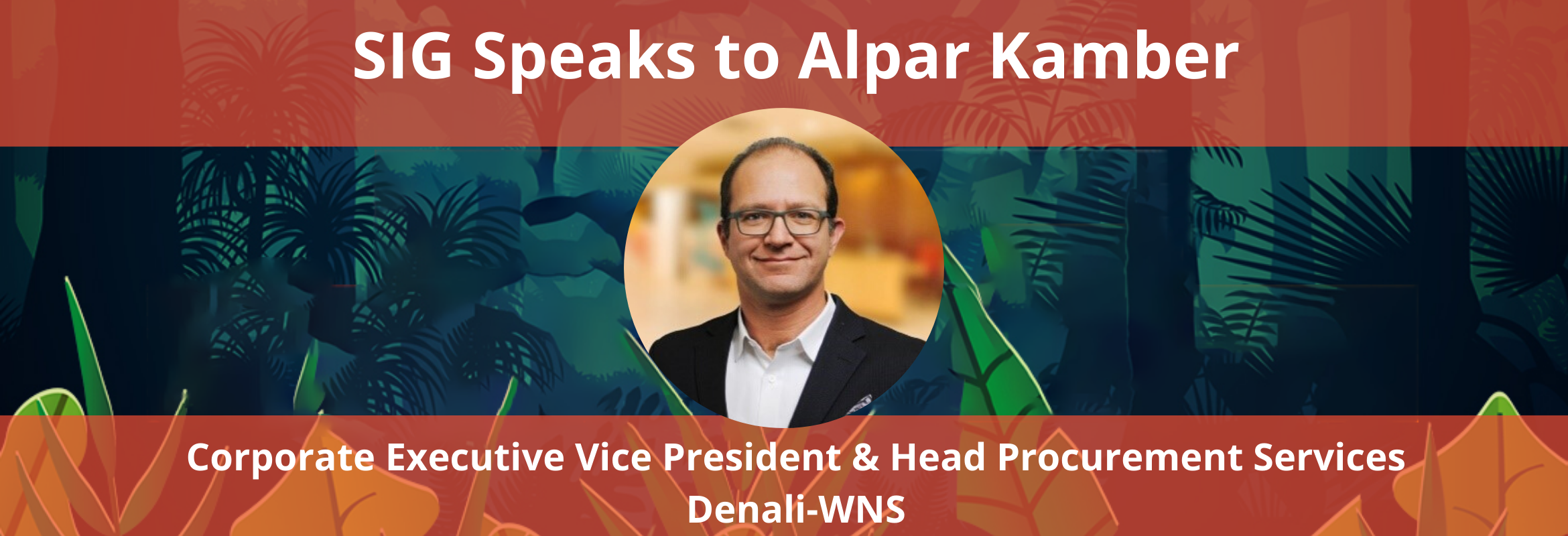 Alpar Kamber is the Head of Procurement Services at WNS